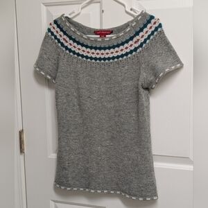 Vintage B.U.M. Equipment Fair Isle Wool Blend Sweater Top – Size M